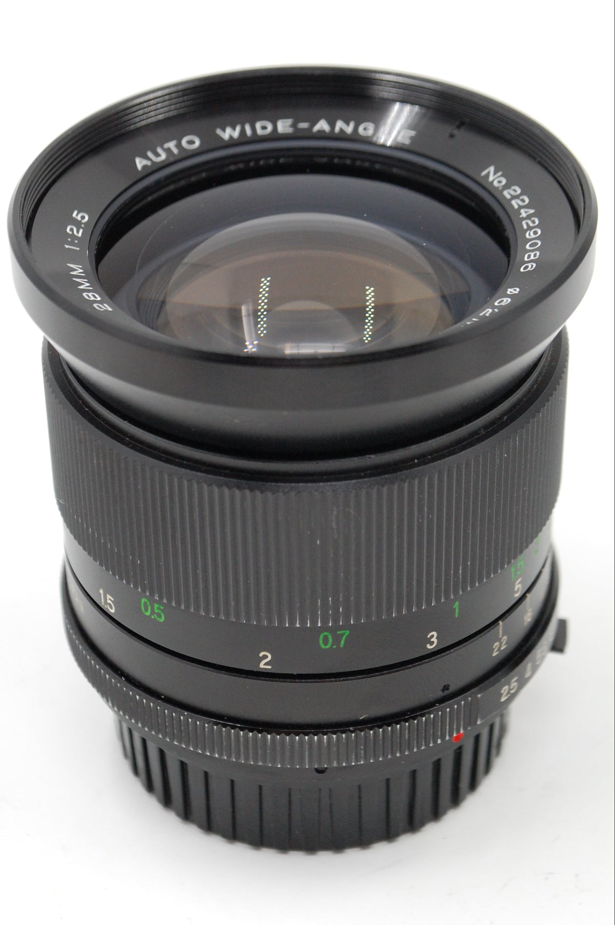 Used Vivitar 28mm f2.8 Wide Angle Lens for Minolta MD
