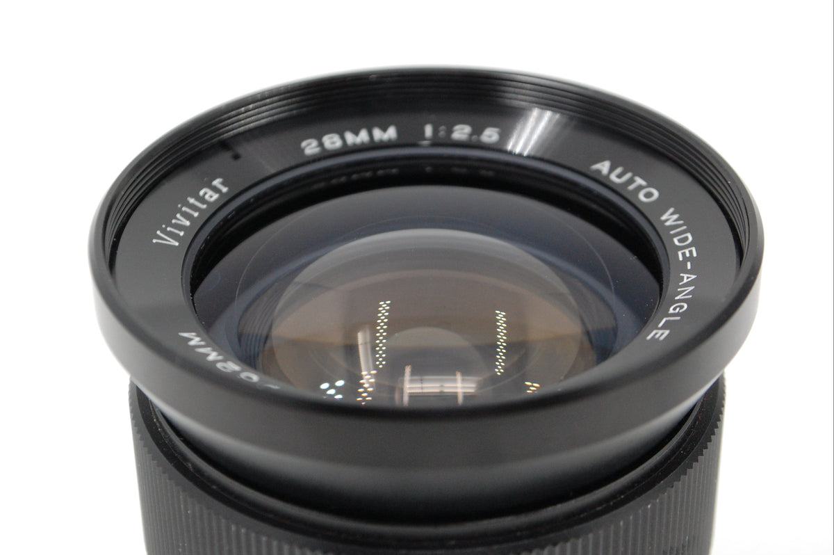 Used Vivitar 28mm f2.8 Wide Angle Lens for Minolta MD