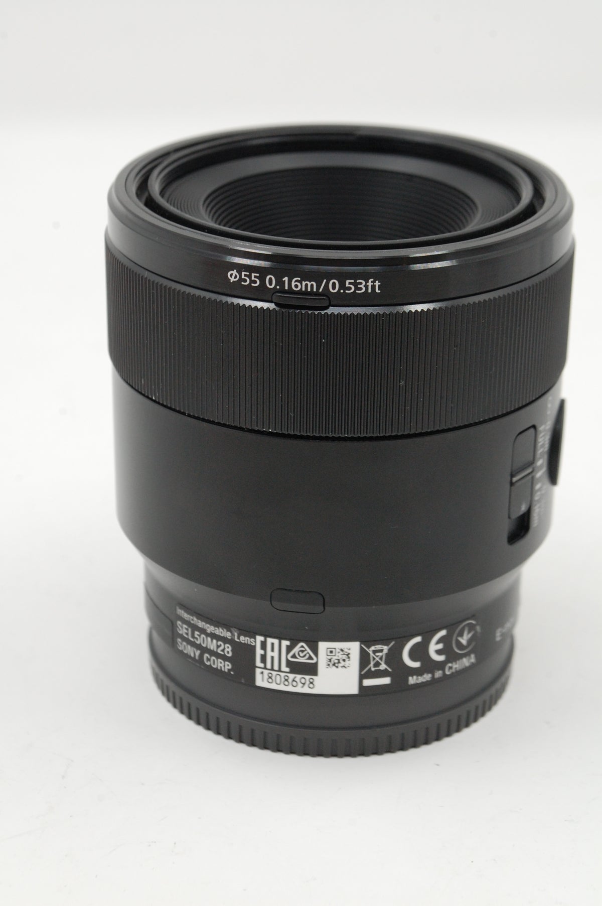 USED Sony 50mm F2.8 Macro FE Lens