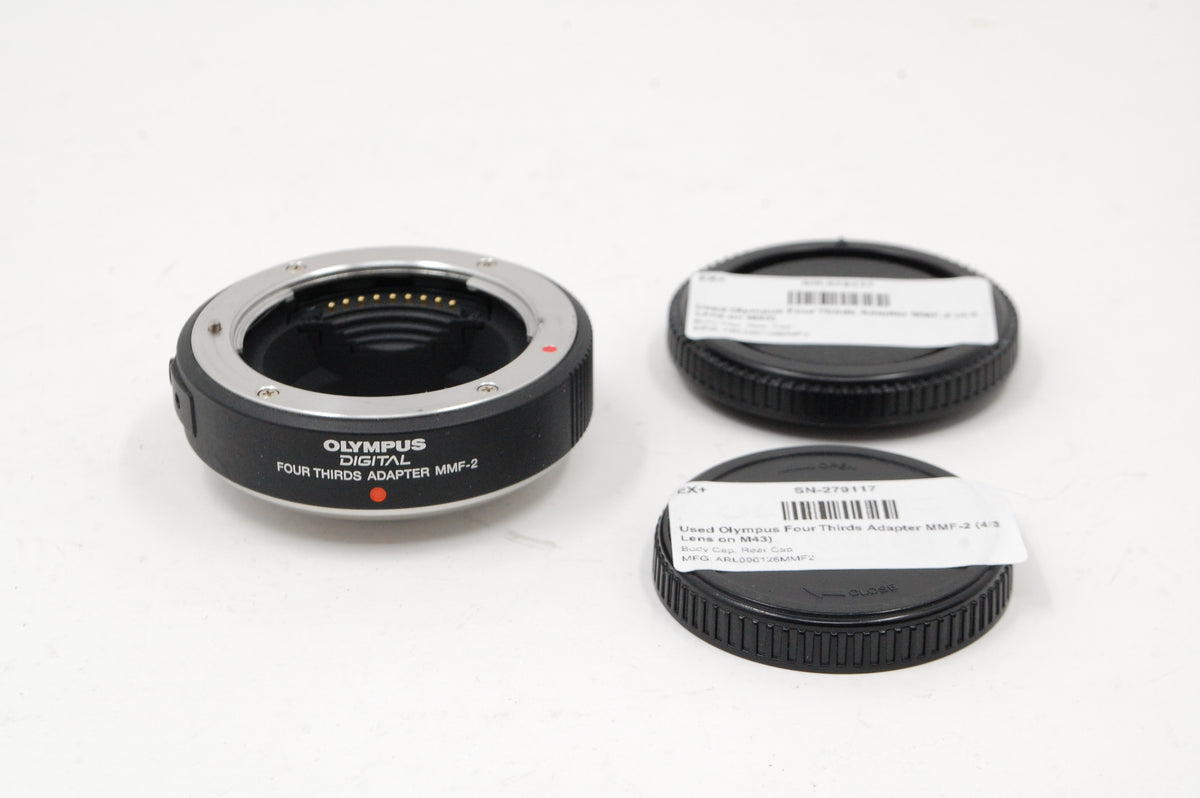 Used Olympus Four Thirds Adapter MMF-2 (4/3 Lens on M43)