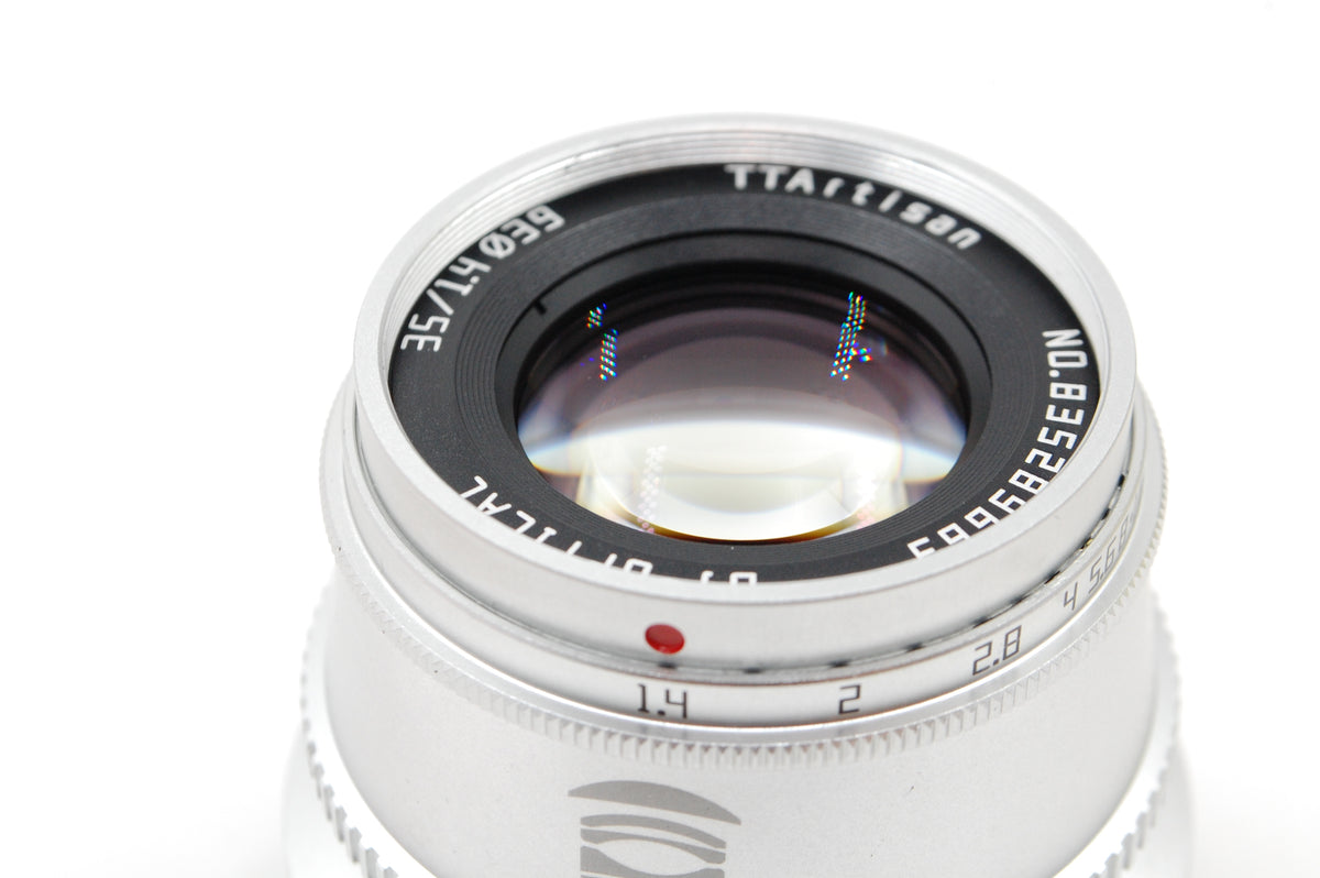 Used TTArtisan 35mm f1.4 (Fuji-X) Silver Lens