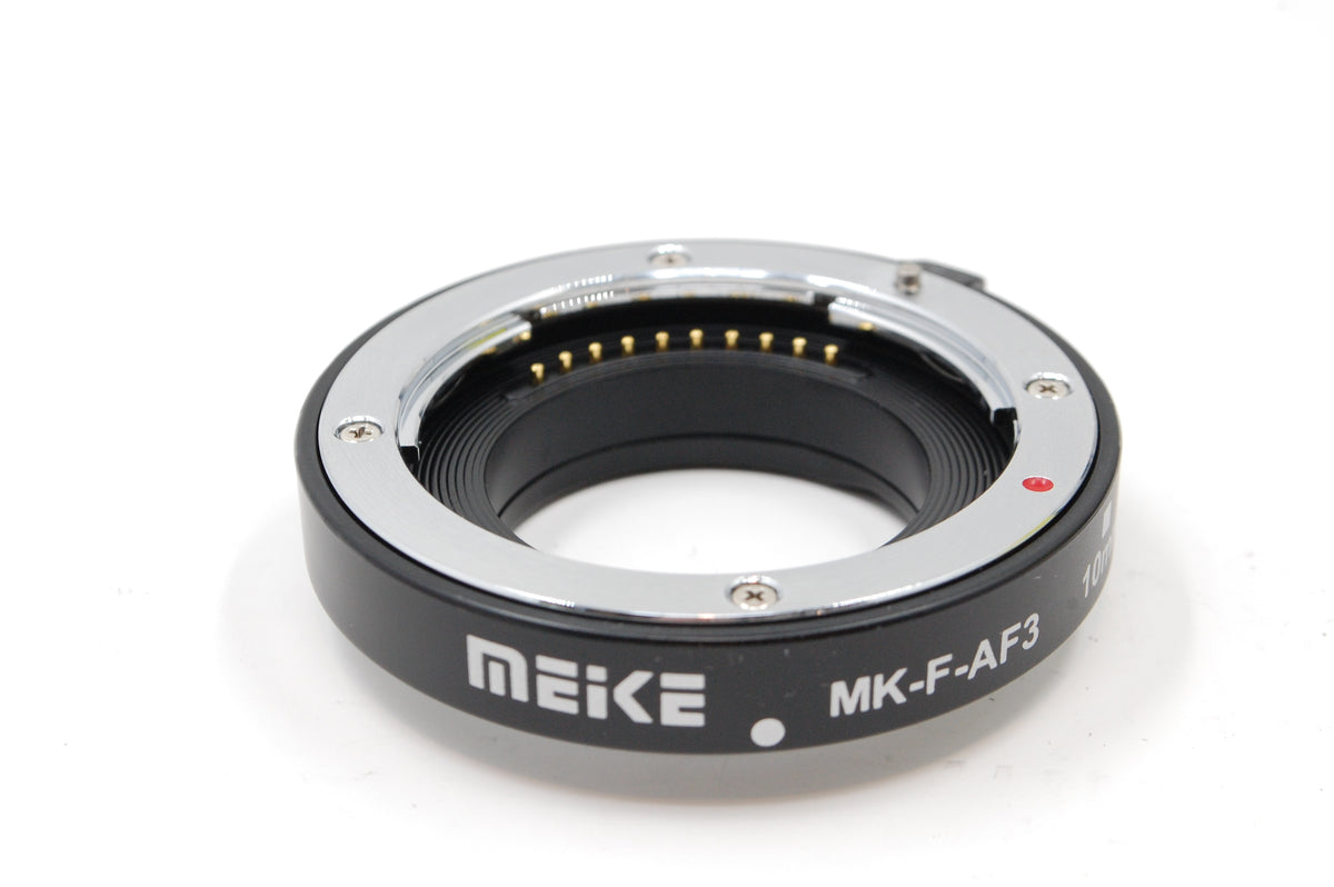 USED MEIKE MK-F-AF3 Auto Focus Macro Extension Tube for Compatible with Fujifilm X-Mount(10mm 16mm combination)
