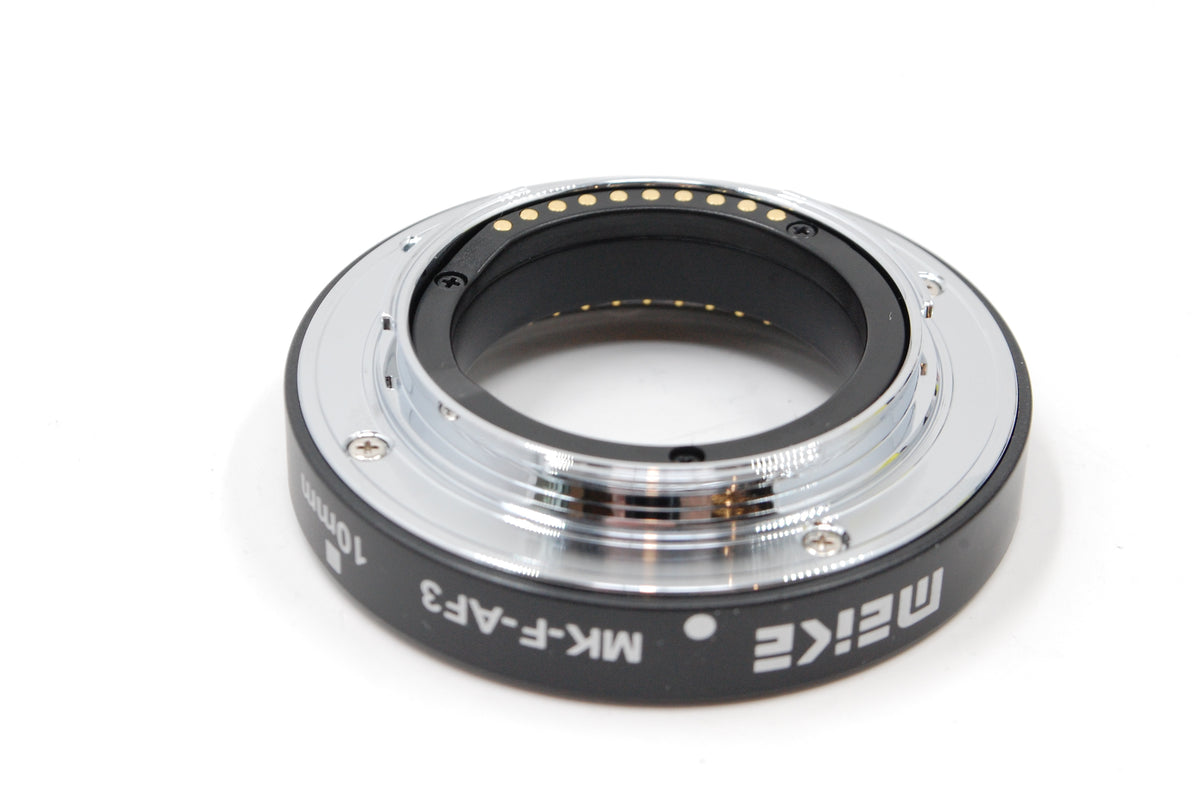 USED MEIKE MK-F-AF3 Auto Focus Macro Extension Tube for Compatible with Fujifilm X-Mount(10mm 16mm combination)