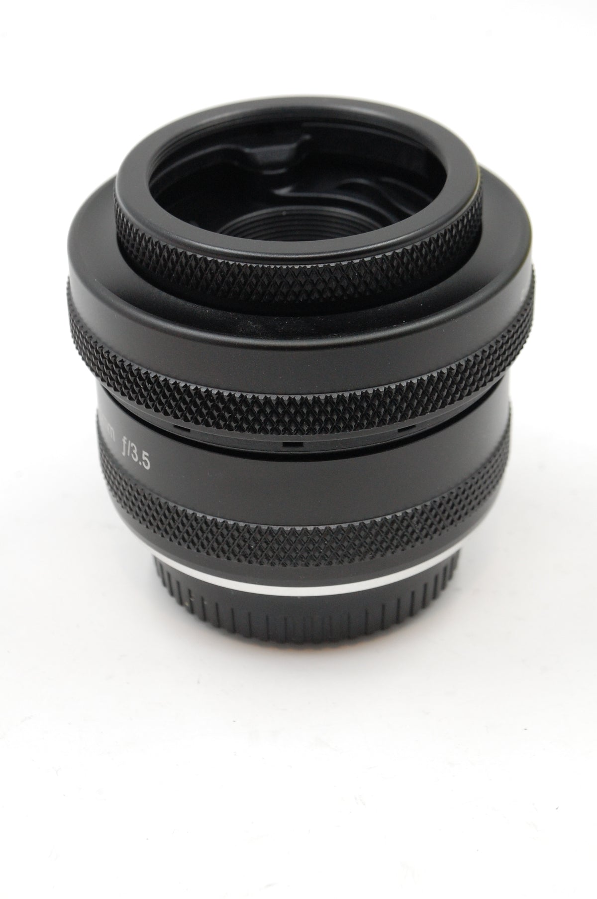 USED Lensbaby Sol 45mm f/3.5 Lens for Fuji X Cameras with Lensbaby 46mm Macro Filters Bundle