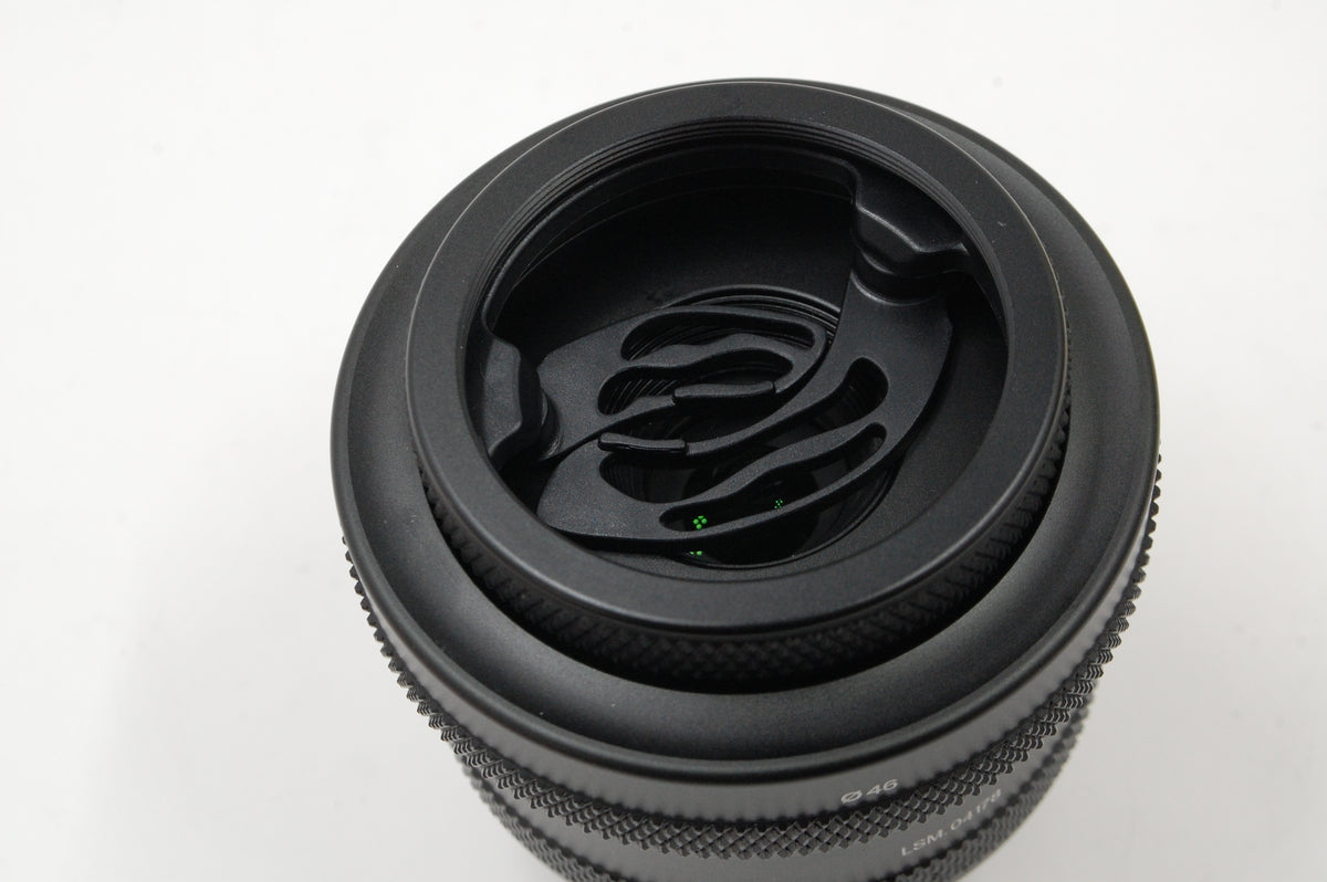 USED Lensbaby Sol 45mm f/3.5 Lens for Fuji X Cameras with Lensbaby 46mm Macro Filters Bundle