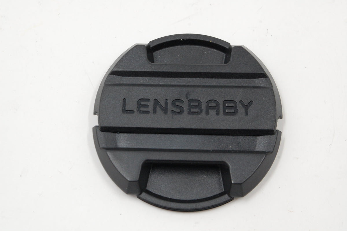 USED Lensbaby Sol 45mm f/3.5 Lens for Fuji X Cameras with Lensbaby 46mm Macro Filters Bundle