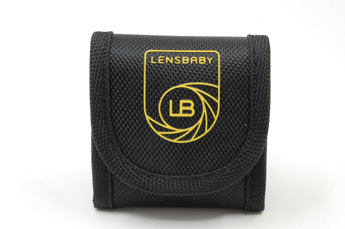 USED Lensbaby Sol 45mm f/3.5 Lens for Fuji X Cameras with Lensbaby 46mm Macro Filters Bundle