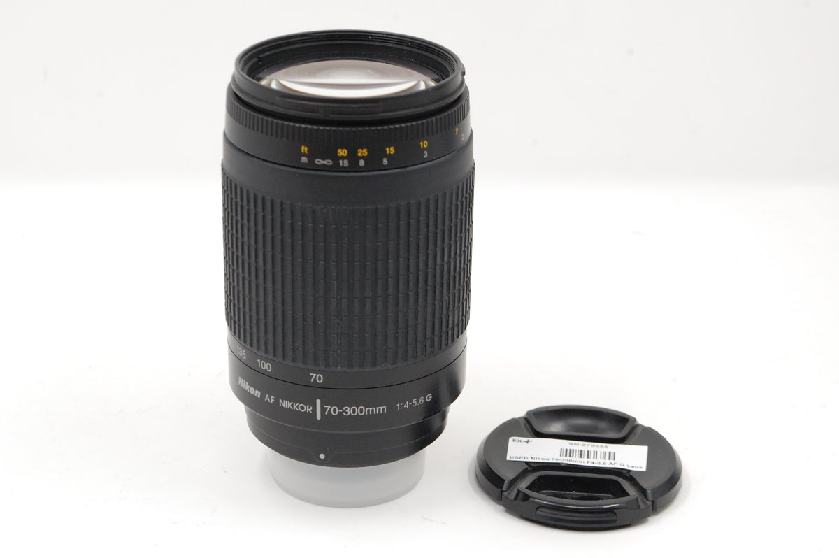 USED Nikon 70-300mm F4-5.6 AF G Lens
