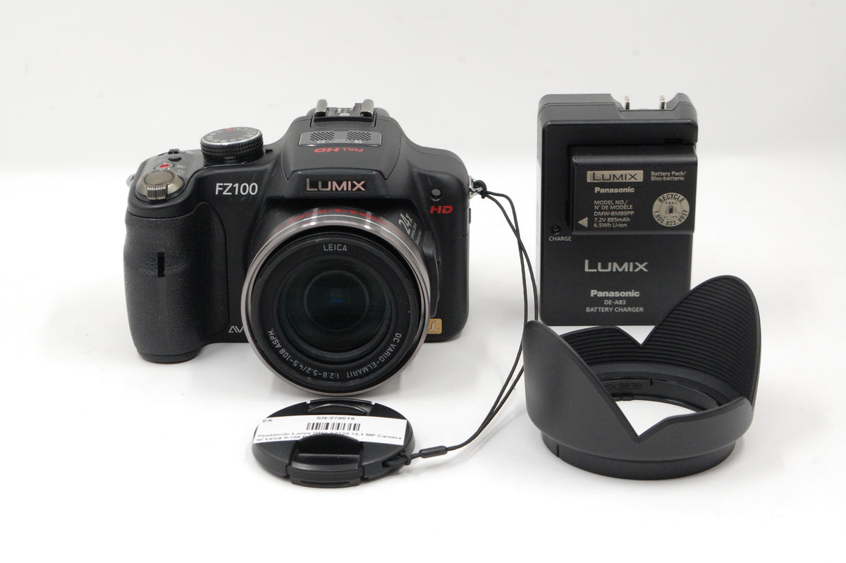 Panasonic Lumix DMC-FZ100 14.1 MP Camera w/ Leica 5-108 f/2.8-5.2
