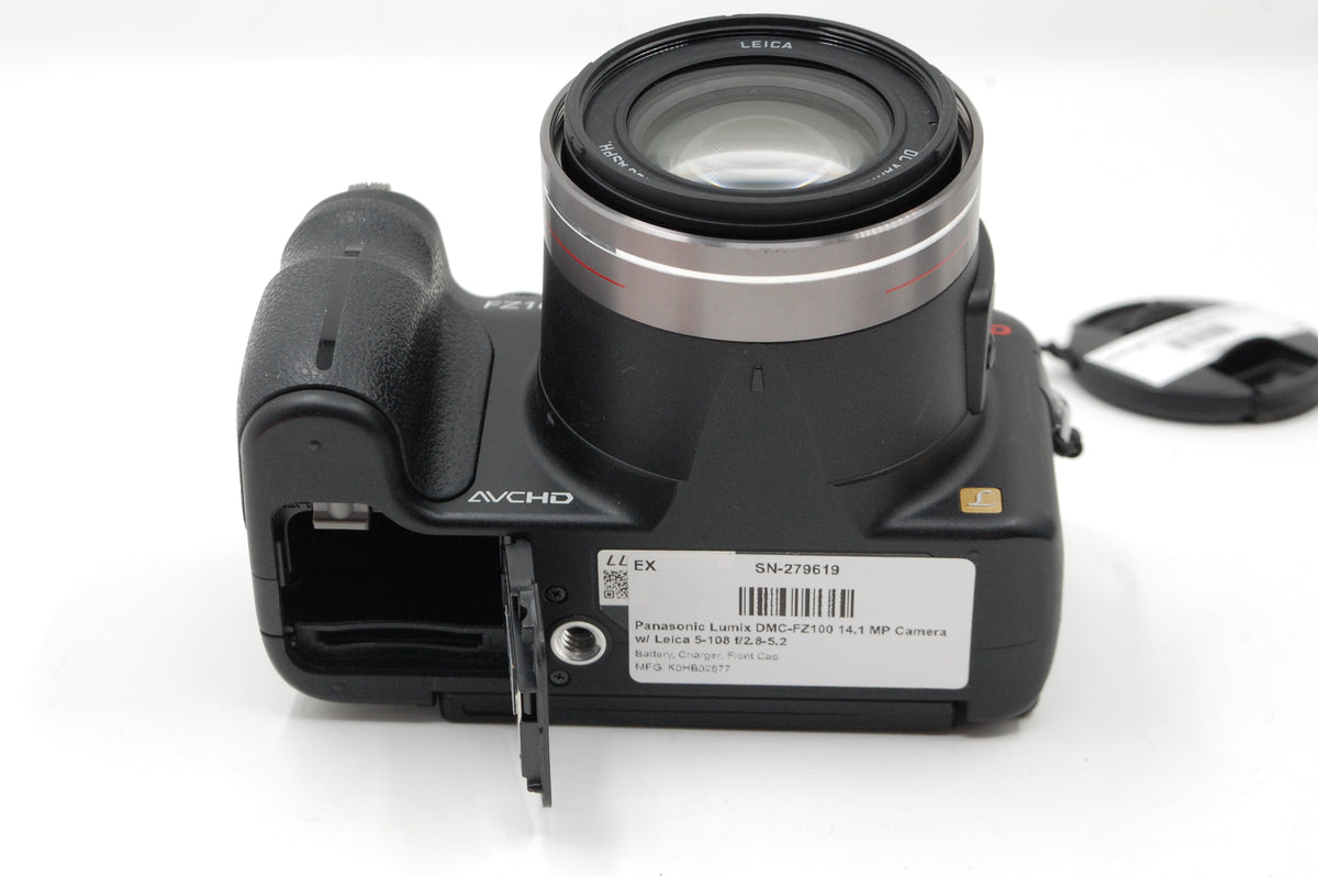 Panasonic Lumix DMC-FZ100 14.1 MP Camera w/ Leica 5-108 f/2.8-5.2