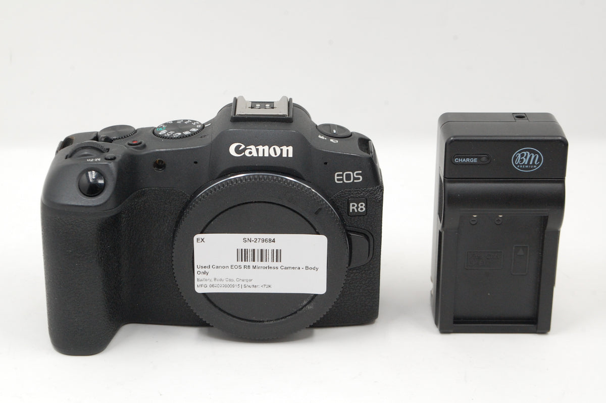 Used Canon EOS R8 Mirrorless Camera - Body Only