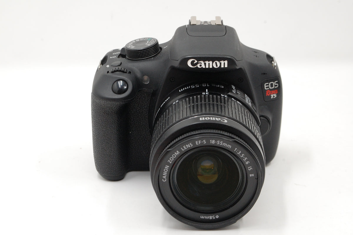 USED Canon EOS Rebel T5 DSLR w/18- 55 IS II Lens