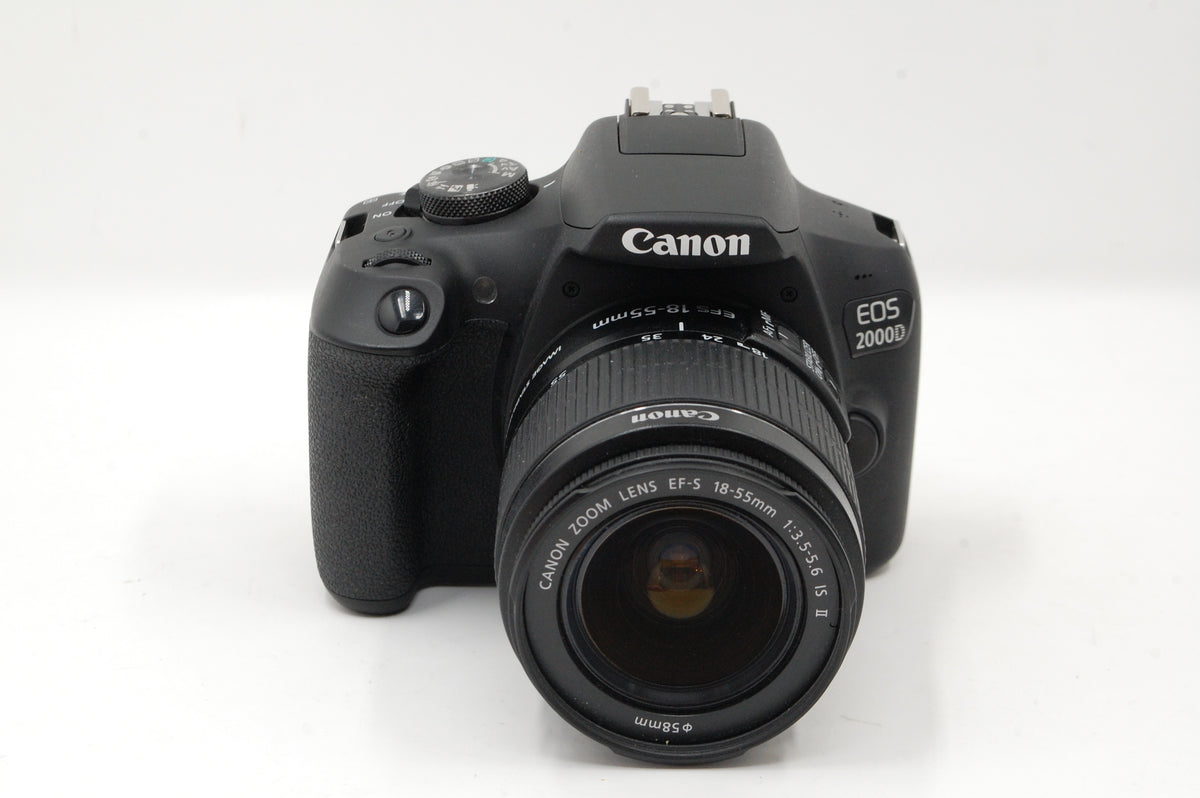 Used Canon 2000D (Rebel T7) DSLR w/18-55mmf3.5-5.6 IS II