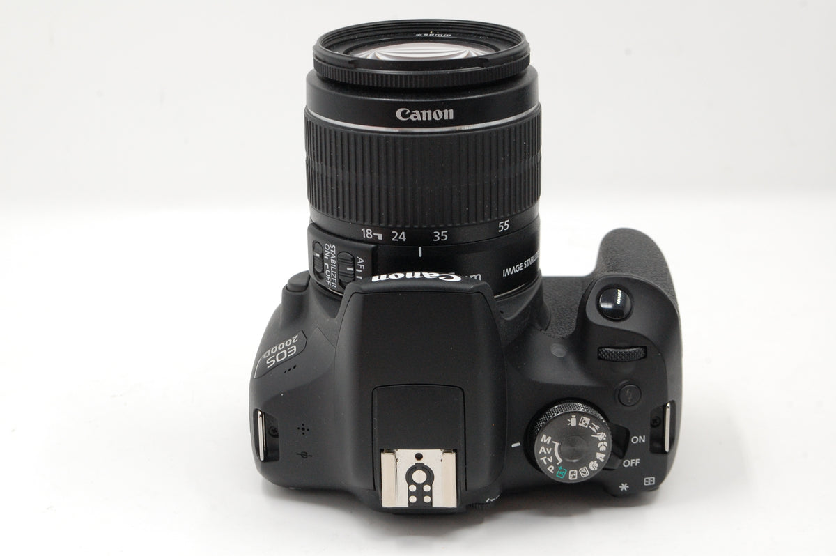 Used Canon 2000D (Rebel T7) DSLR w/18-55mmf3.5-5.6 IS II