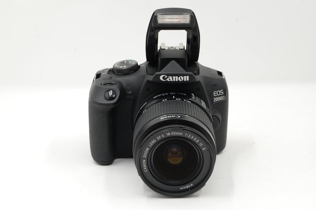 Used Canon 2000D (Rebel T7) DSLR w/18-55mmf3.5-5.6 IS II