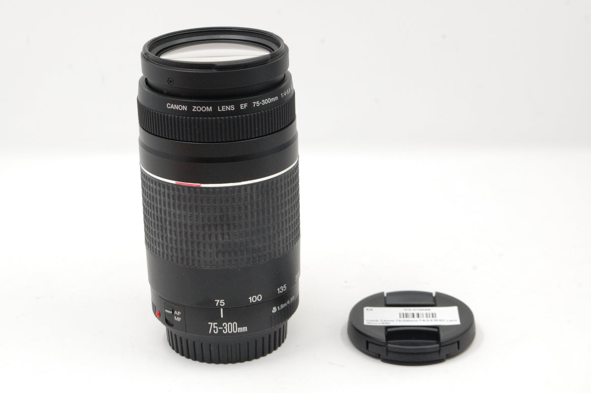 USED Canon 75-300mm F4-5.6 III EF Lens (Non-USM)