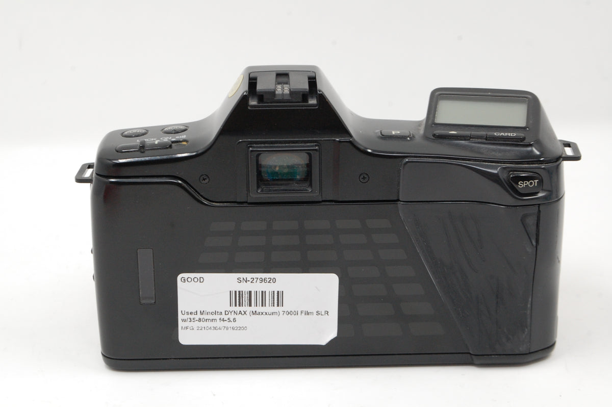 Used Minolta DYNAX (Maxxum) 7000i Film SLR w/35-80mm f4-5.6