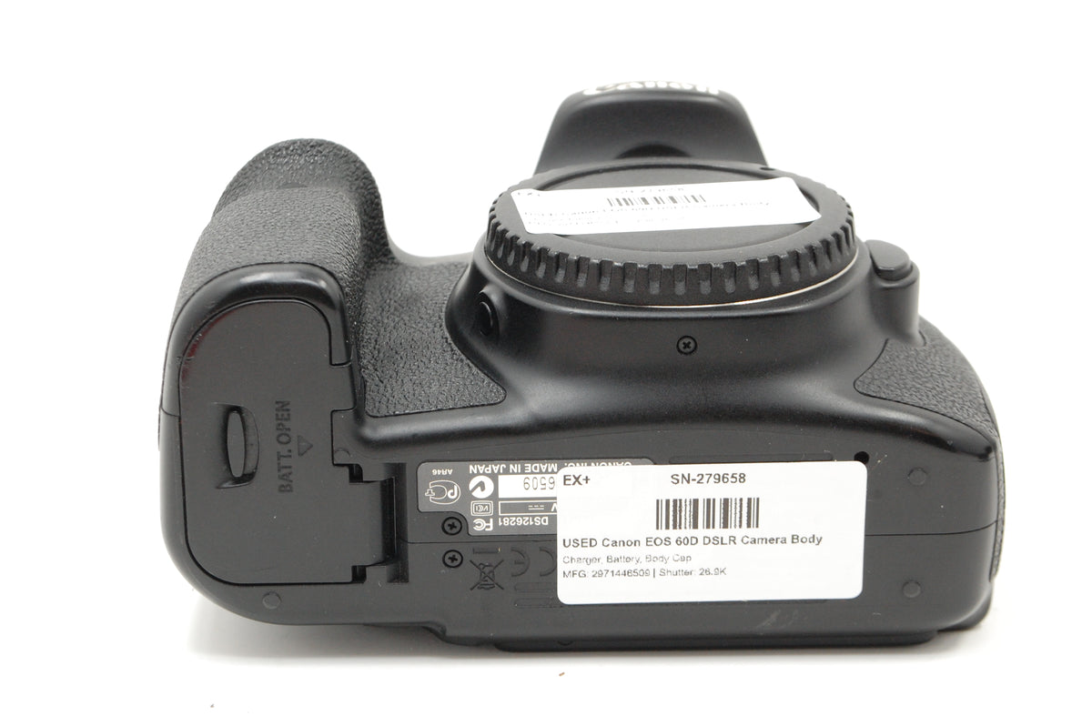 USED Canon EOS 60D DSLR Camera Body