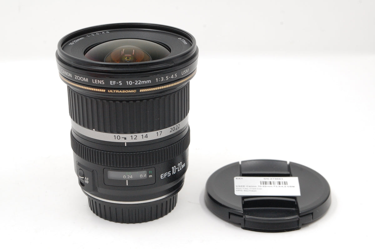 USED Canon 10-22mm F3.5-4.5 USM