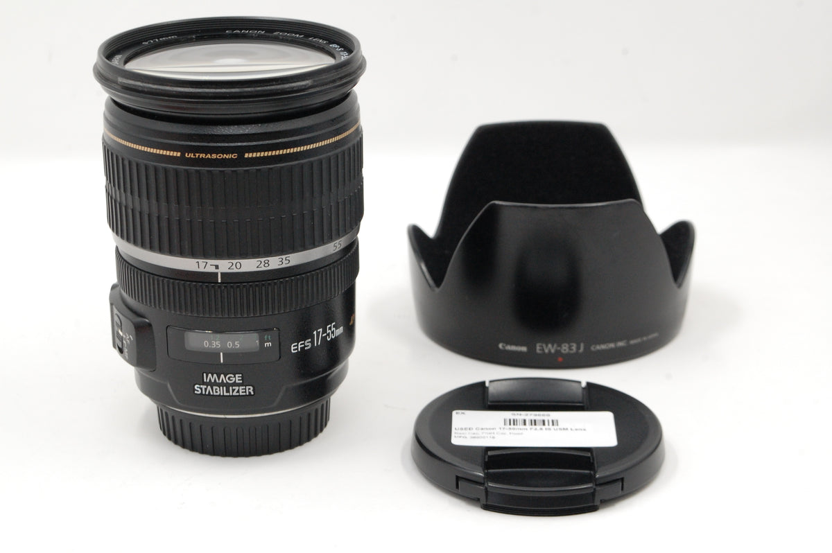 USED Canon 17-55mm F2.8 IS USM Lens