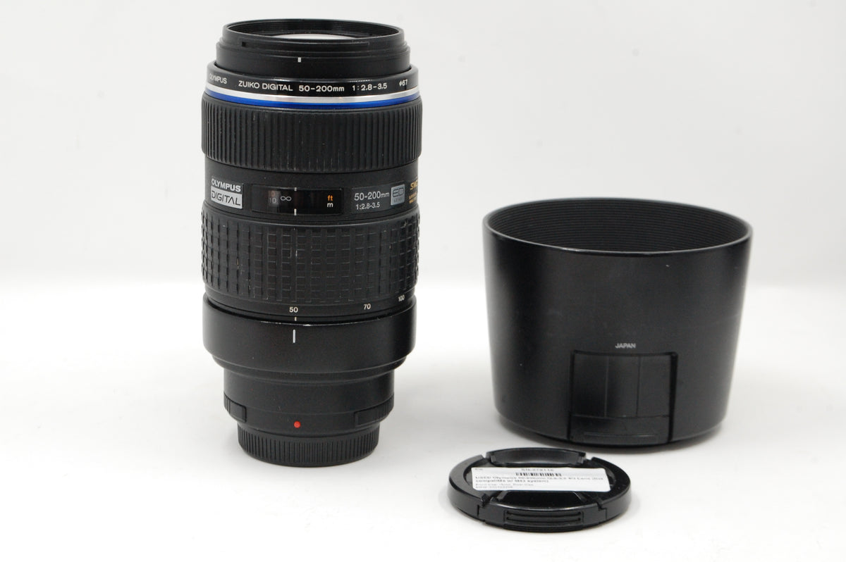 USED Olympus 50-200mm f2.8-3.5 4/3 Lens (Not compatible w/ M43 system)