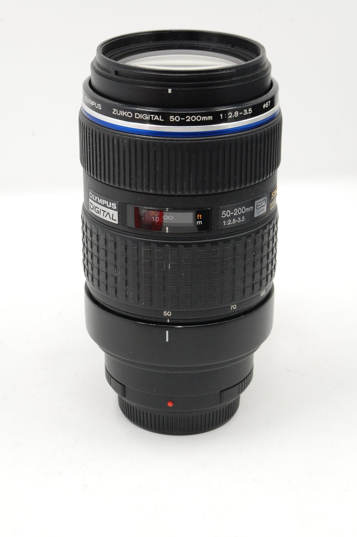 USED Olympus 50-200mm f2.8-3.5 4/3 Lens (Not compatible w/ M43 system)