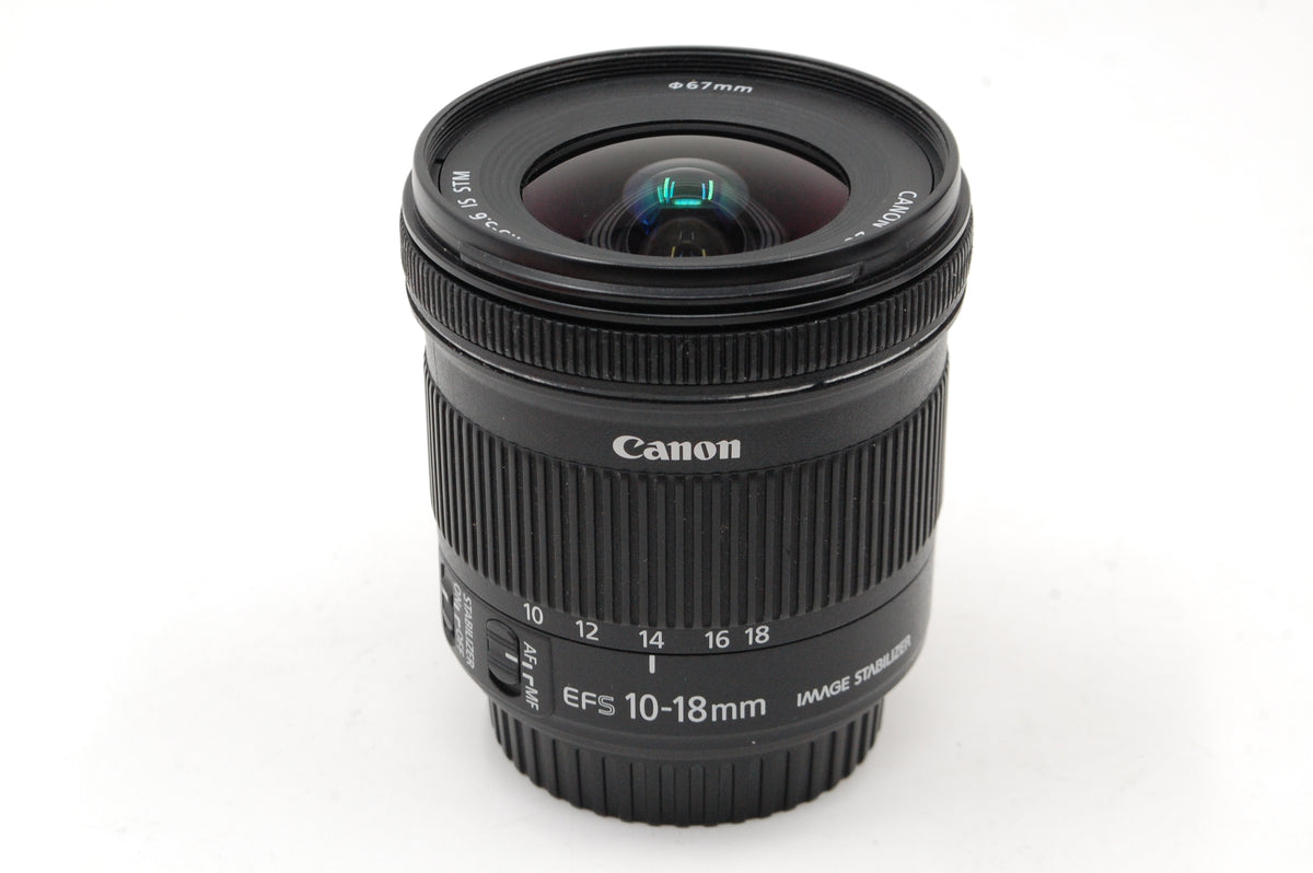 Used Canon EF-S 10-18mm f/4.5-5.6 IS STM Zoom Lens