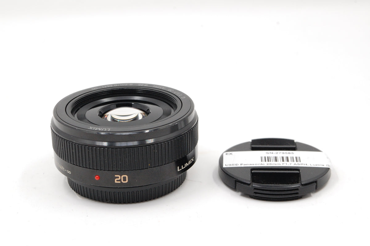USED Panasonic 20mm F1.7 ASPH. Lumix G