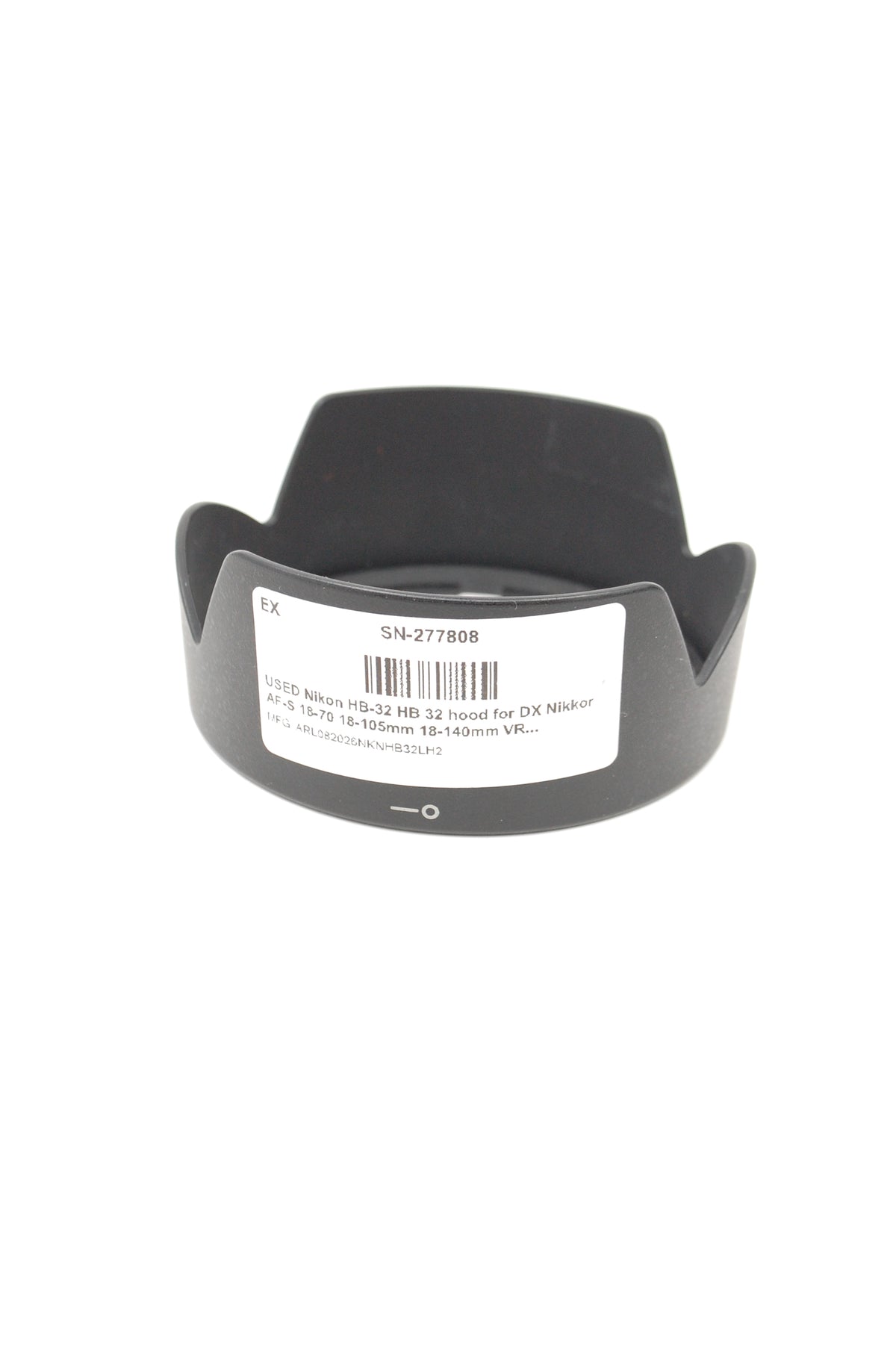 USED Nikon HB-32 HB 32 hood for DX Nikkor AF-S 18-70 18-105mm 18-140mm VR 18-135 lens