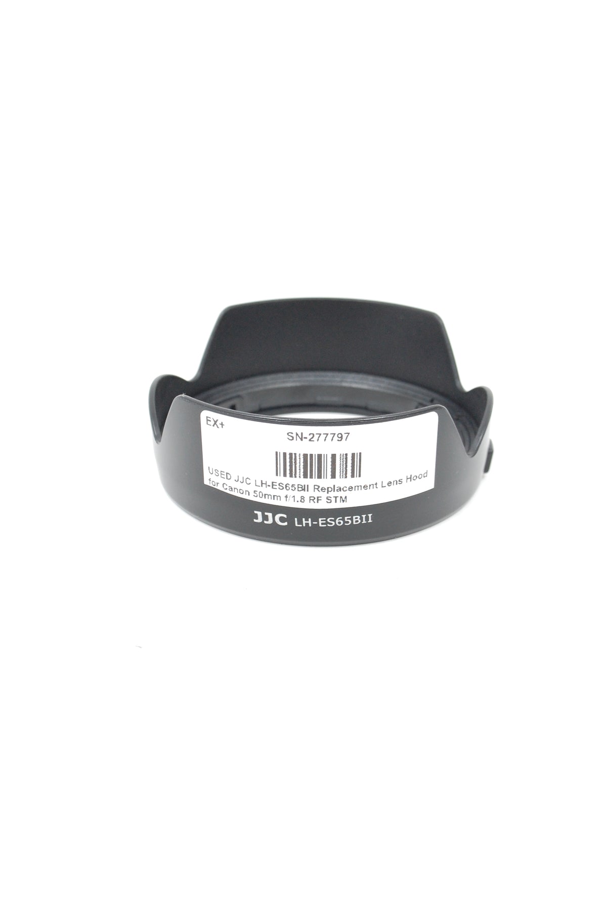 USED JJC LH-ES65BII Replacement Lens Hood for Canon 50mm f/1.8 RF STM