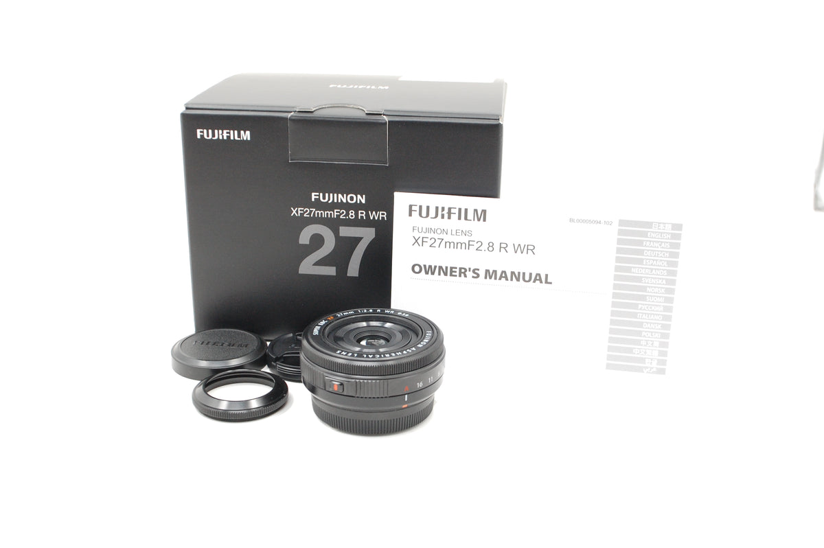 USED Fujifilm 27mm F2.8 XF Fujinon Lens