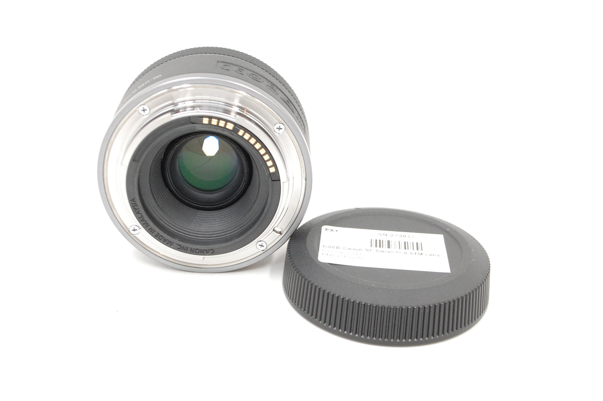 USED Canon RF 50mm f1.8 STM Lens