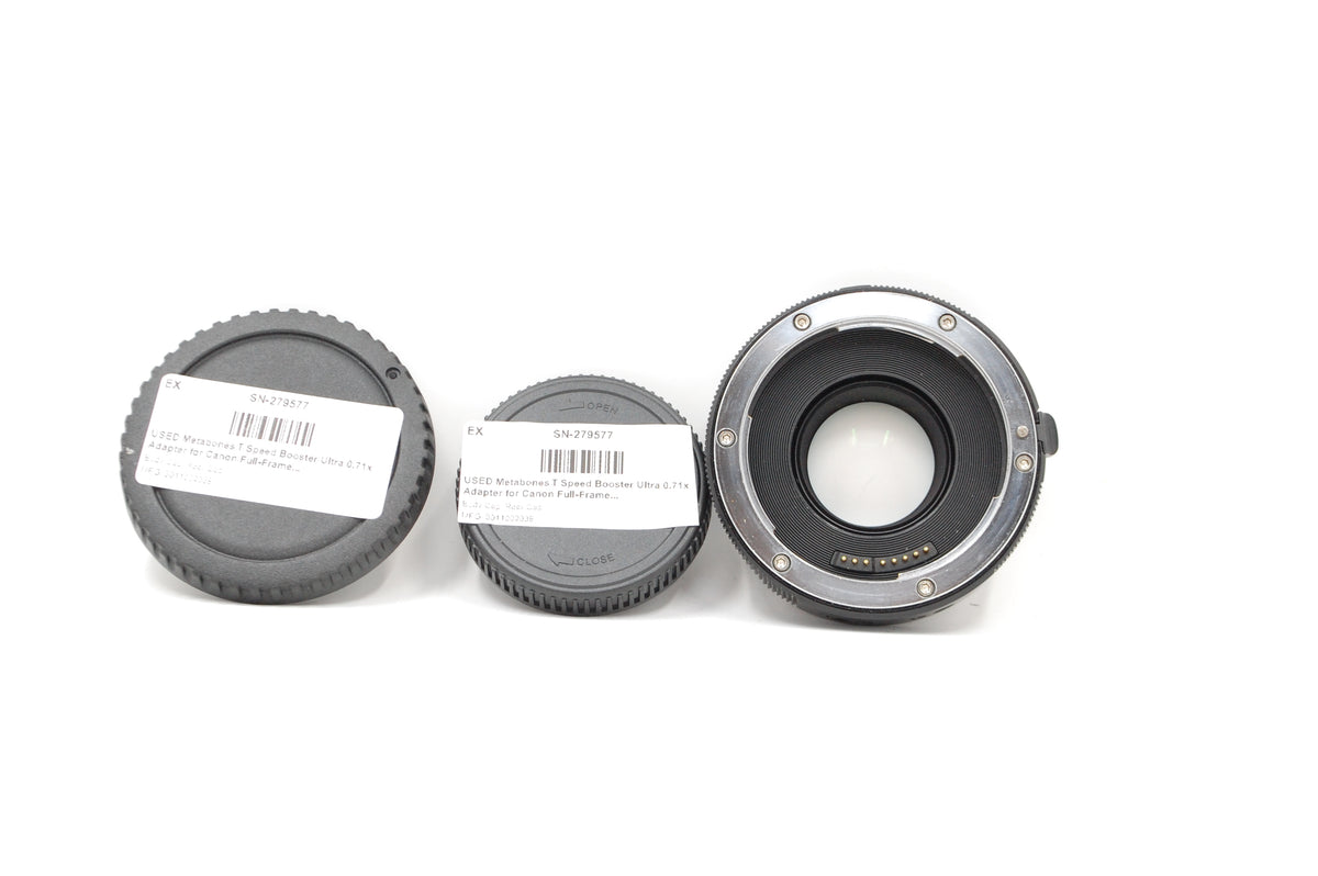 USED Metabones T Speed Booster Ultra 0.71x Adapter for Canon Full-Frame EF-Mount Lens to Micro Four Thirds-Mount Camera