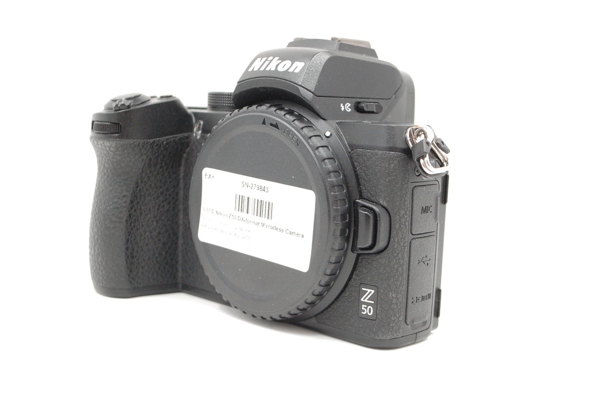 USED Nikon Z50 DX-format Mirrorless Camera