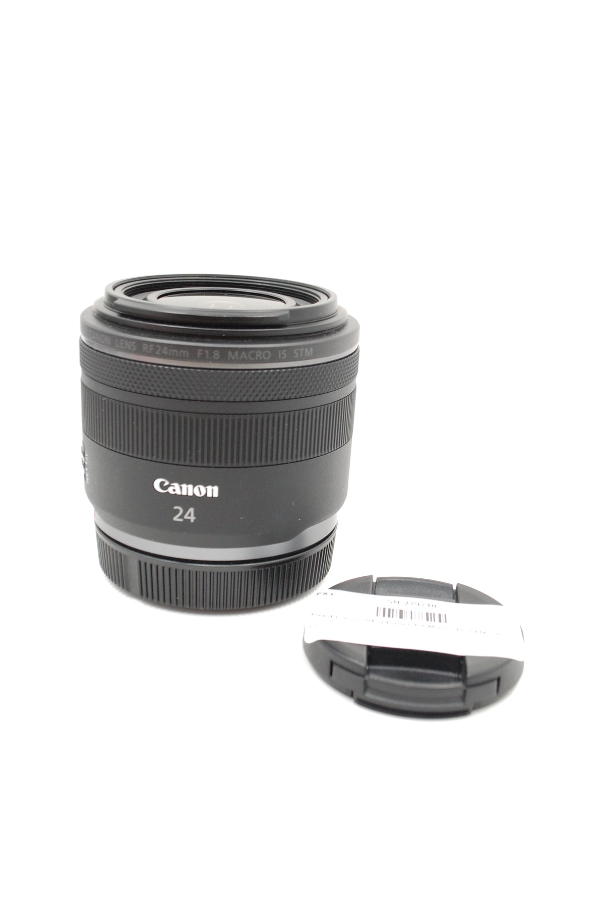 Used Canon RF 24mm F1.8 Macro IS STM Lens