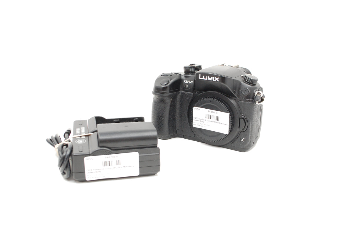 USED Panasonic Lumix DMC-GH4 Mirrorless Camera Body