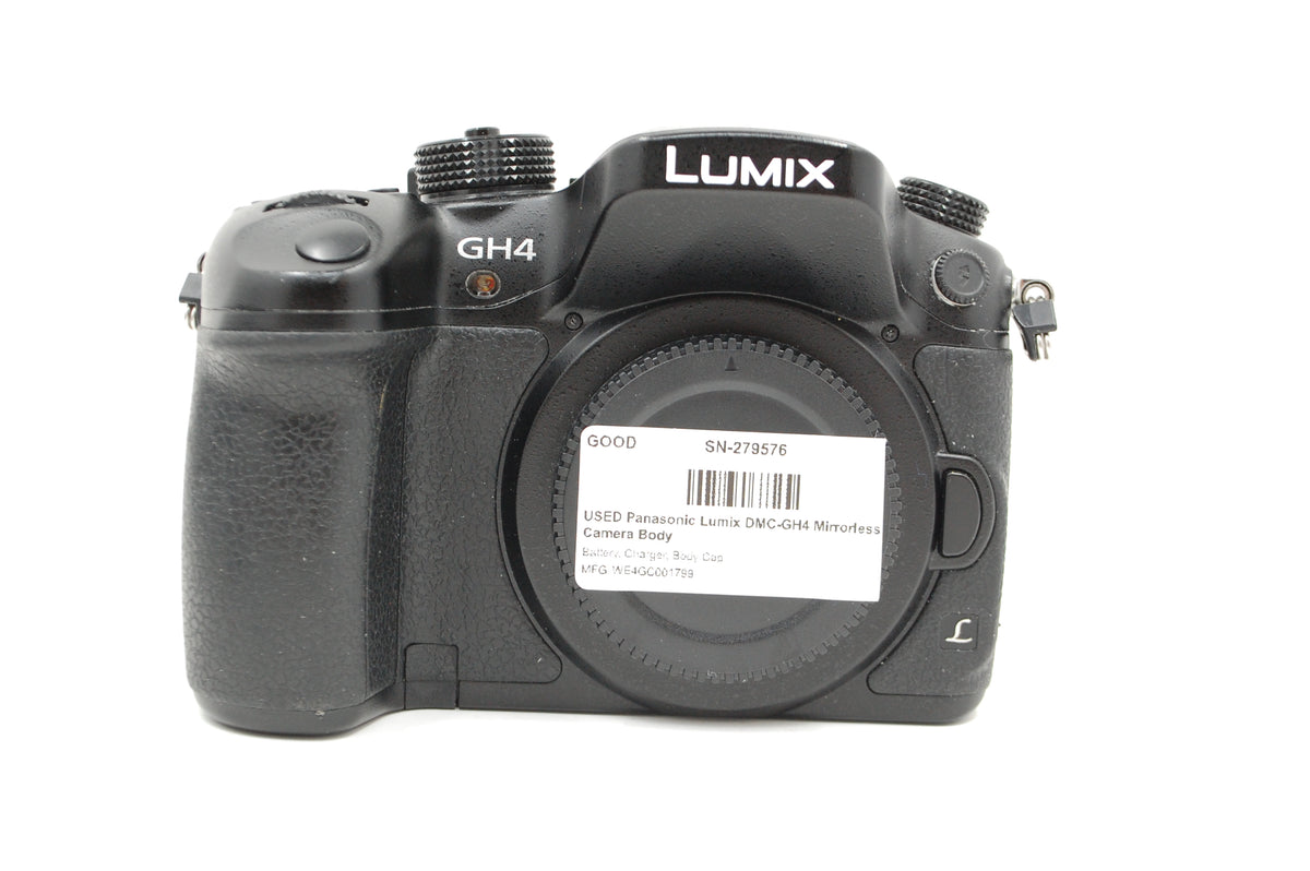 USED Panasonic Lumix DMC-GH4 Mirrorless Camera Body