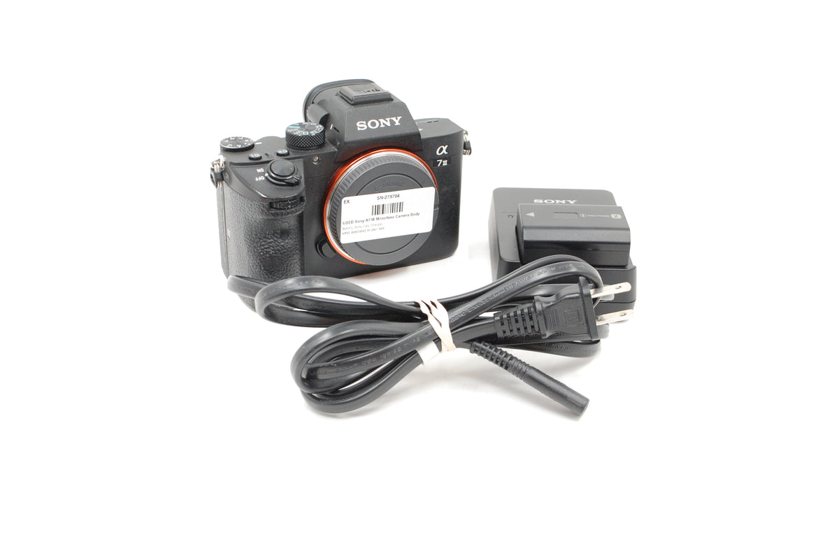 USED Sony A7 III Mirrorless Camera Body