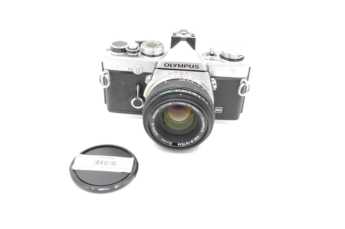 Used Olympus Om-1n {Film] SLR with 50mm f1.8