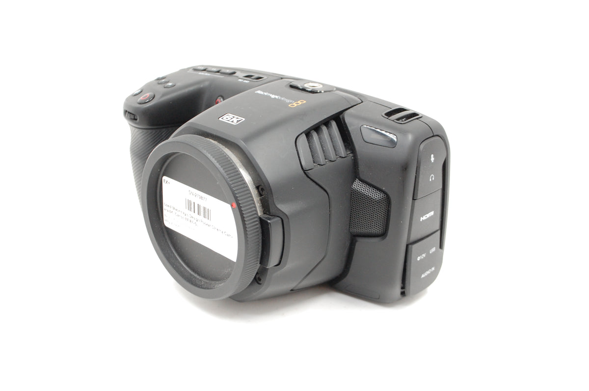 Used Blackmagic Design Pocket Cinema Camera 6K (Canon EF/EF-S)