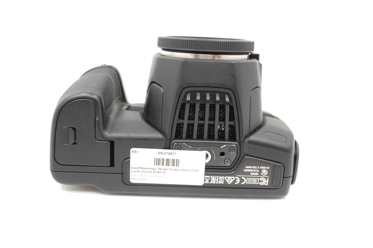 Used Blackmagic Design Pocket Cinema Camera 6K (Canon EF/EF-S)