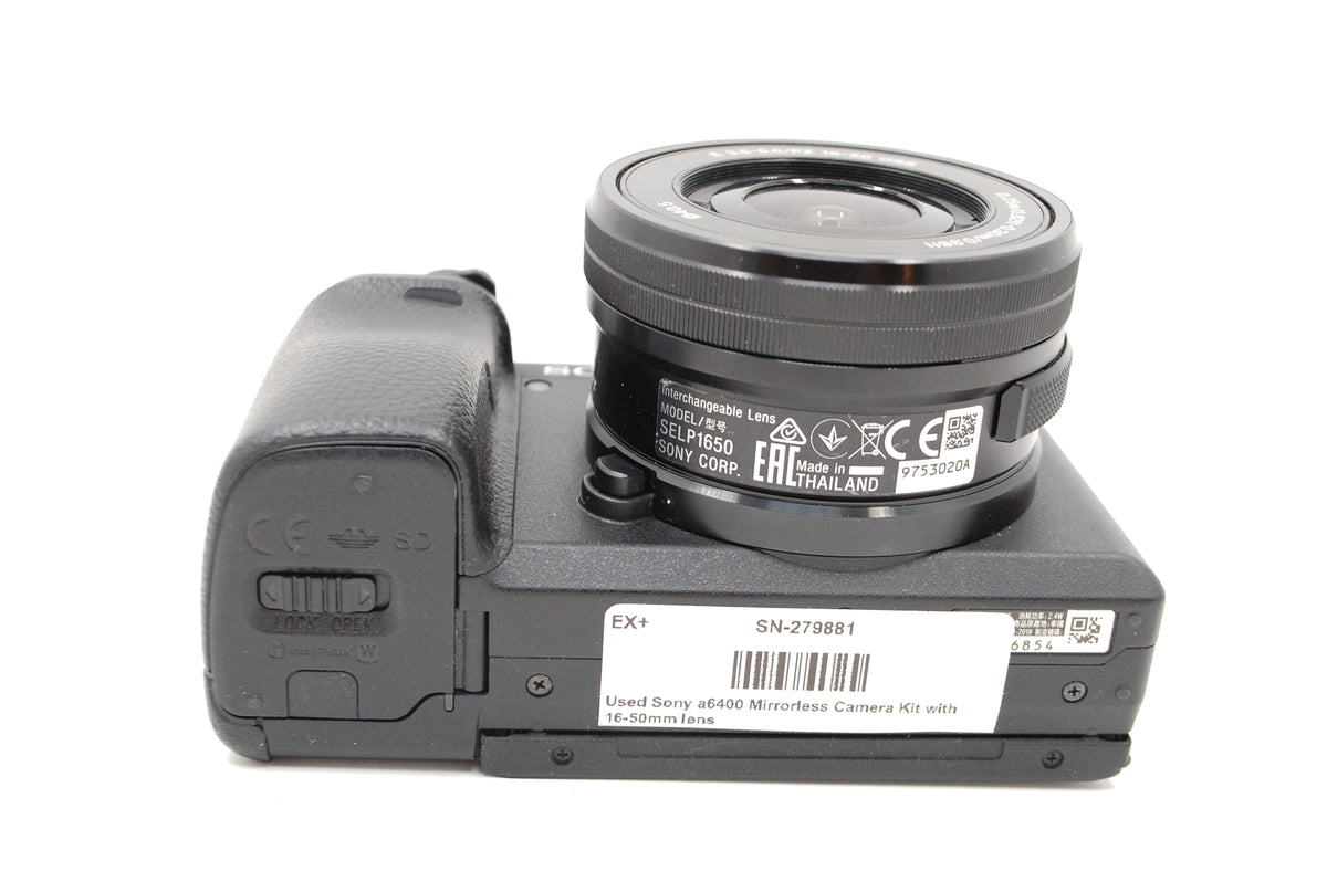 Used Sony a6400 Mirrorless Camera Kit with 16-50mm lens