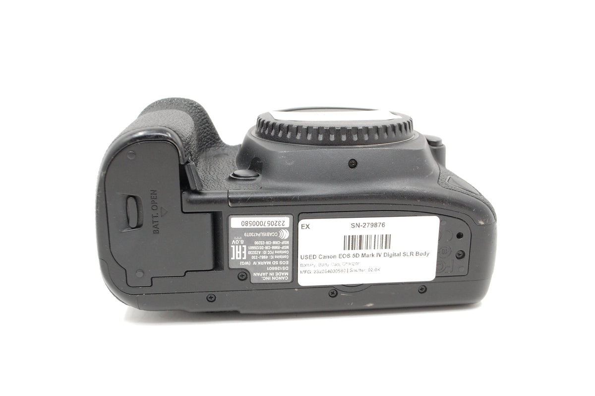 USED Canon EOS 5D Mark IV Digital SLR Body