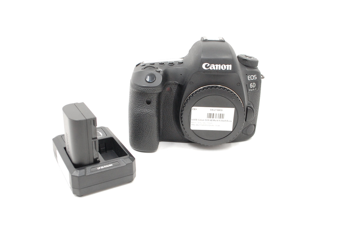 USED Canon EOS 6D Mark II DSLR Body