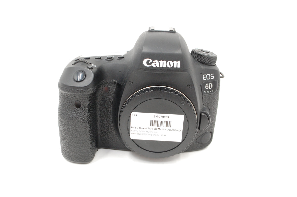 USED Canon EOS 6D Mark II DSLR Body