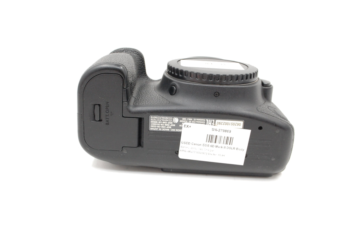 USED Canon EOS 6D Mark II DSLR Body