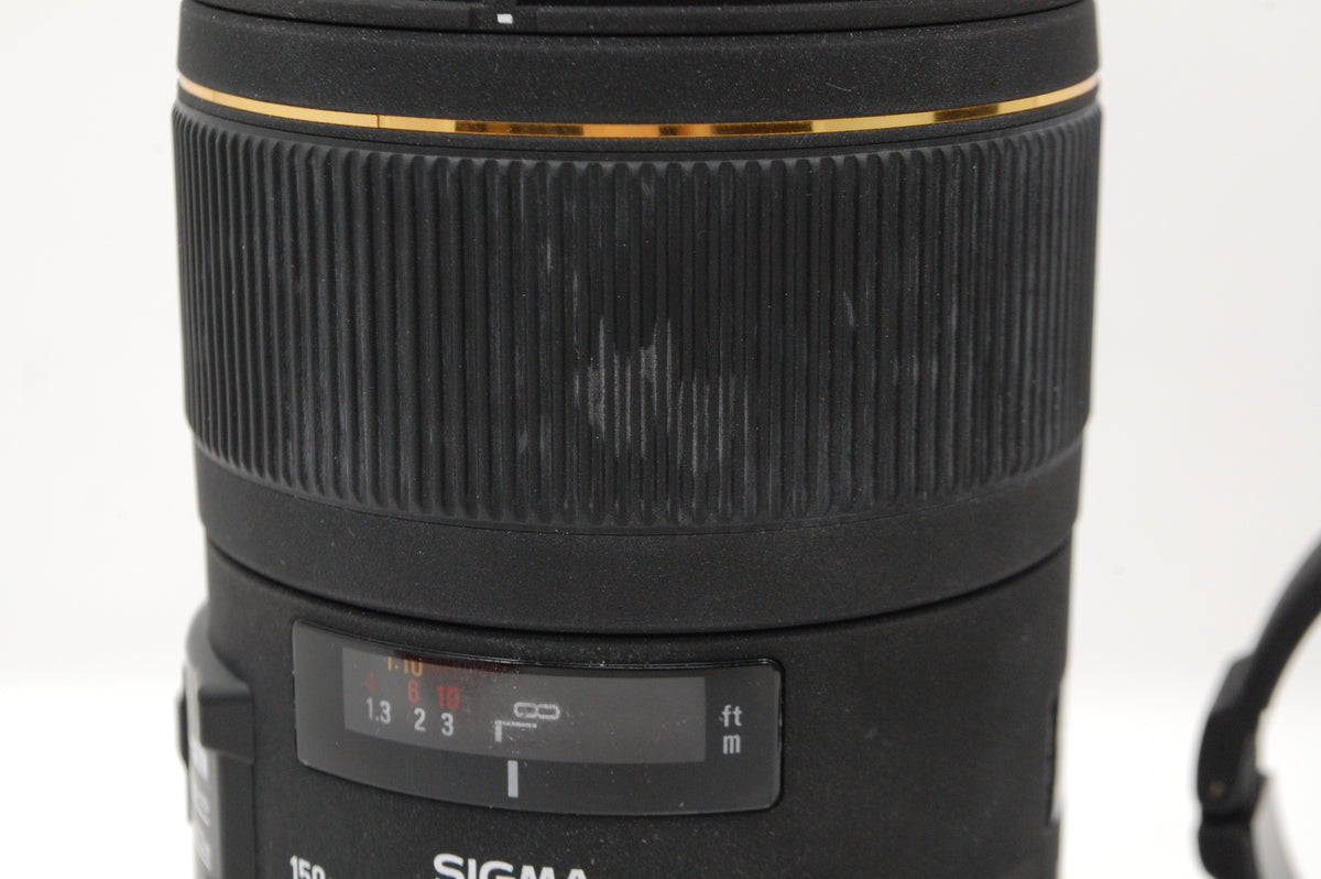 Used Sigma 150mm f2.8 APO Macro DG HSM (Nik-F) Lens