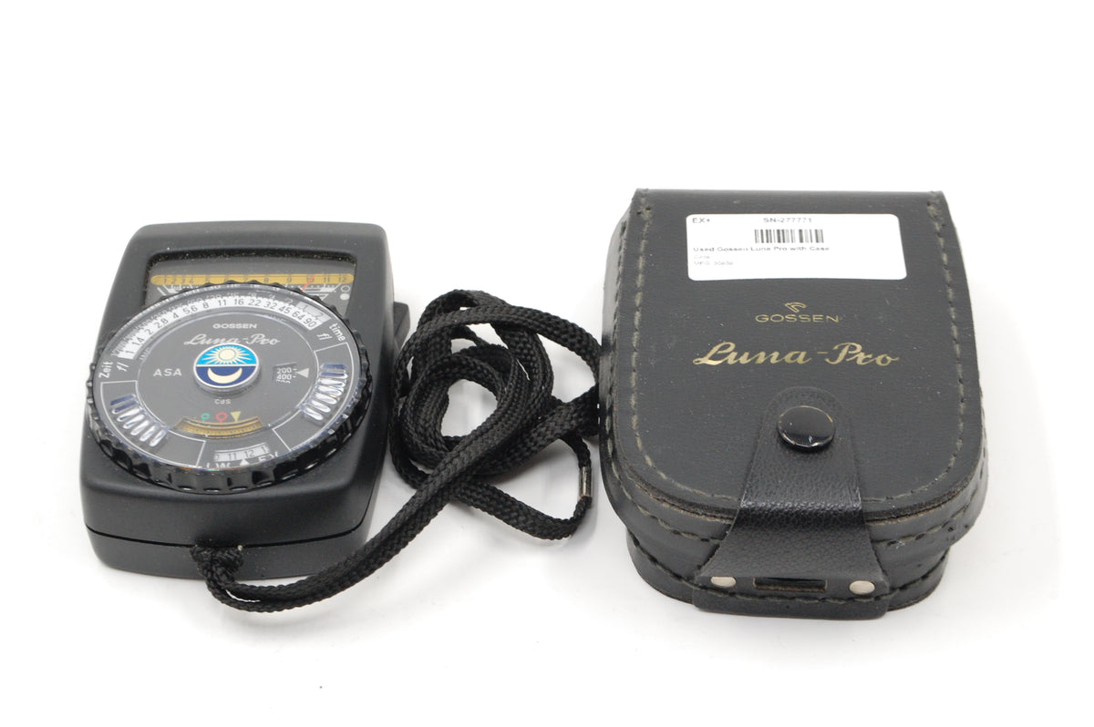 Used Gossen Luna Pro with Case