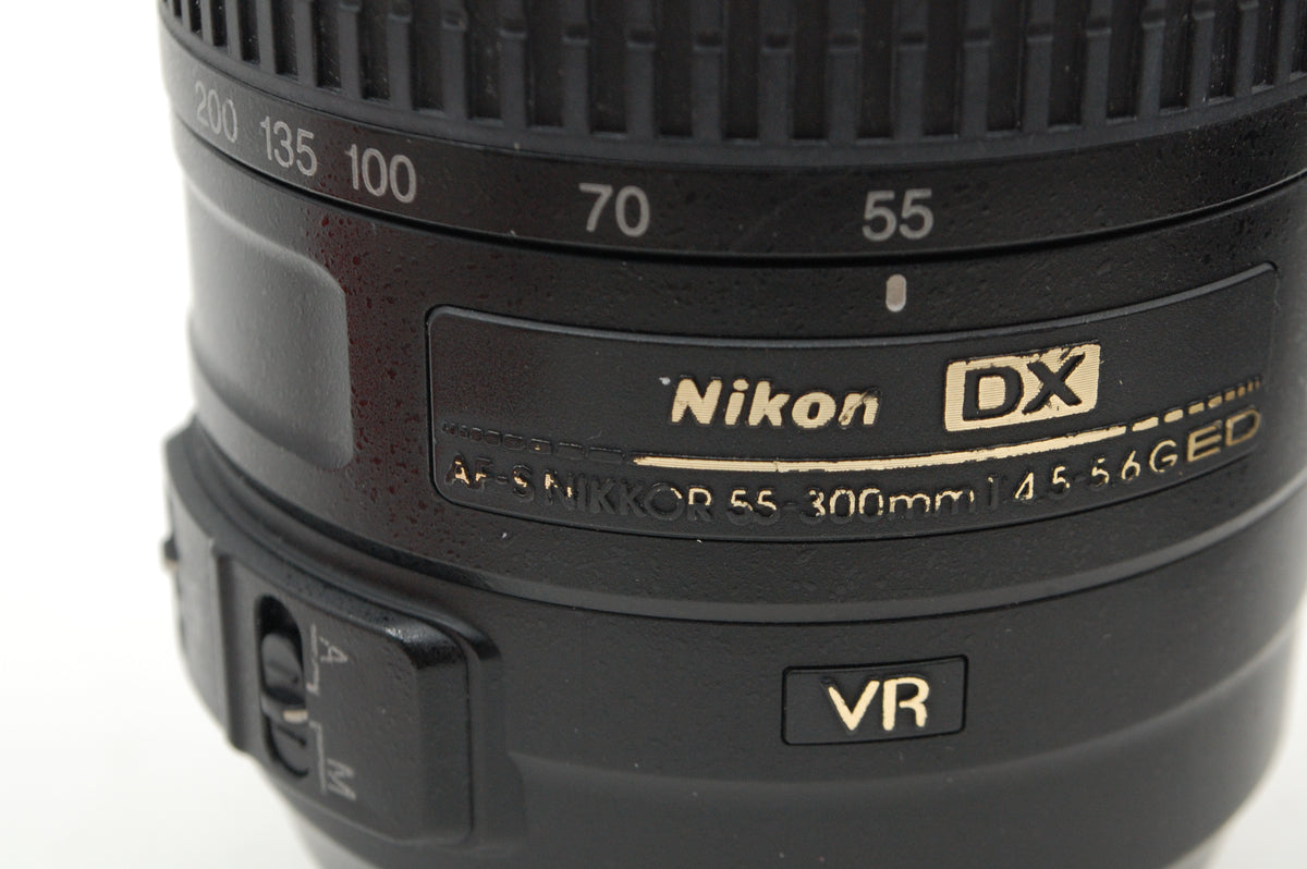 USED Nikon 55-300mm F4.5-5.6 G VR AF-S DX Lens