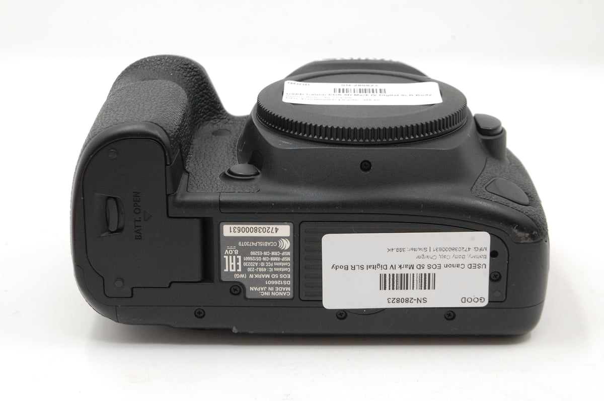 USED Canon EOS 5D Mark IV Digital SLR Body